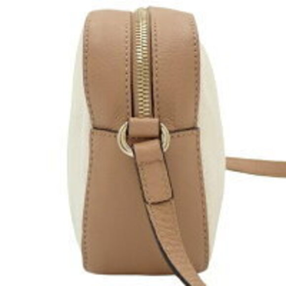 Gucci SOHO Disco Bag crossbody shoulder tassel leather beige white - Picture 4 of 7